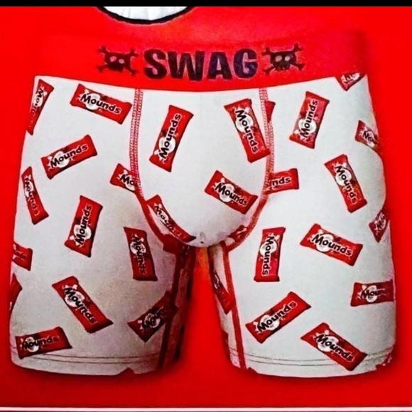 swag Underwear & Socks New Mens Swag Mounds Boxer Brief Large